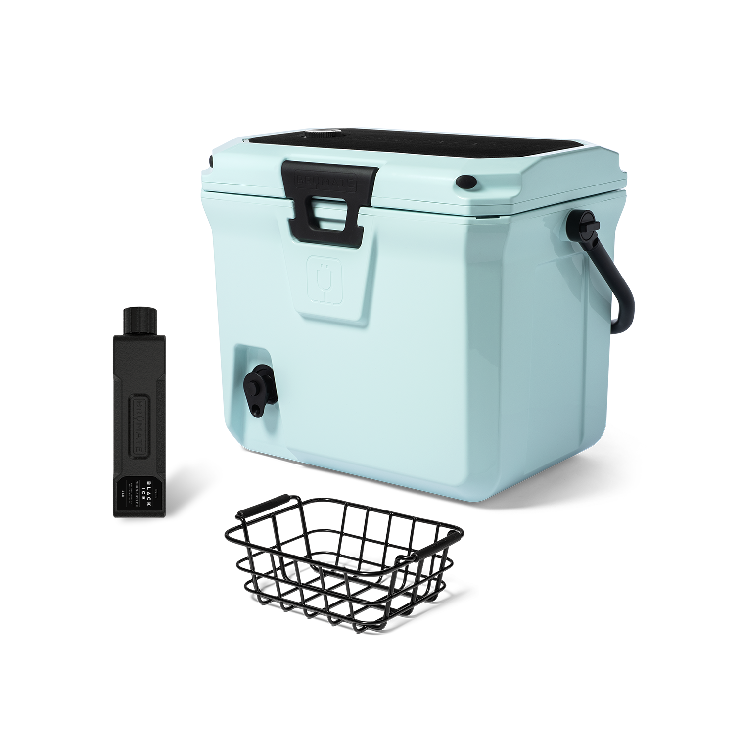 BrüMate BrüTank 20-Quart Grab + Go Cooler Bundle - Blue Agave - View 1