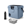 BrüMate BrüTank 20-Quart Grab + Go Cooler Bundle - Denim - View 1