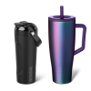 BrüMate MultiShaker 25oz + Era 40oz Bundle - Matte Black & Dark Aura - View 1