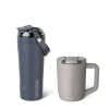 BrüMate MultiShaker 25oz + Müv 15oz Bundle - Nightfall Blue & Mocha