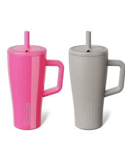 BrüMate Era 20oz Bundle - Mocha & Neon Pink - View 1