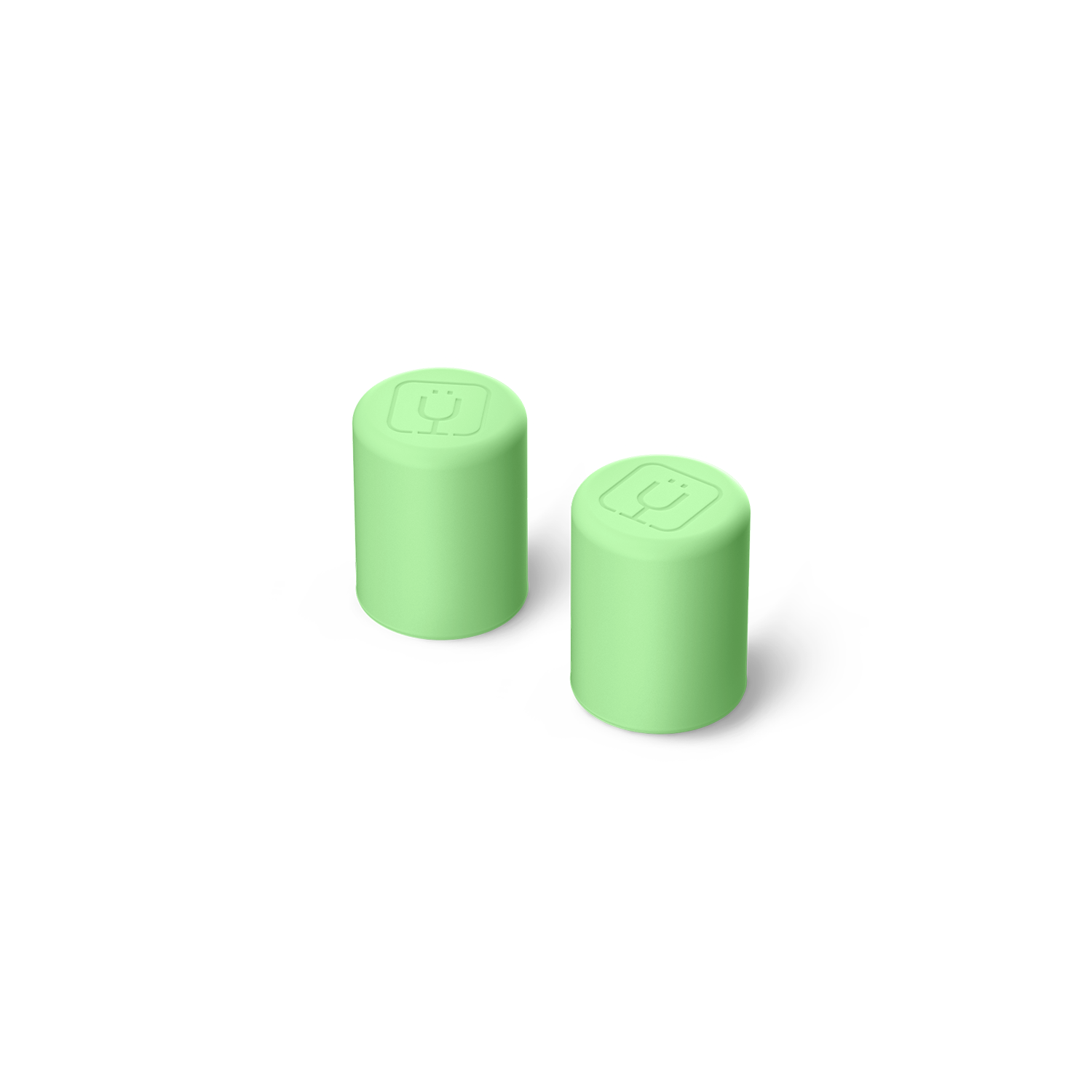 BrüMate Magnetic Straw Cover (2-Pack) - Kiwi - View 1