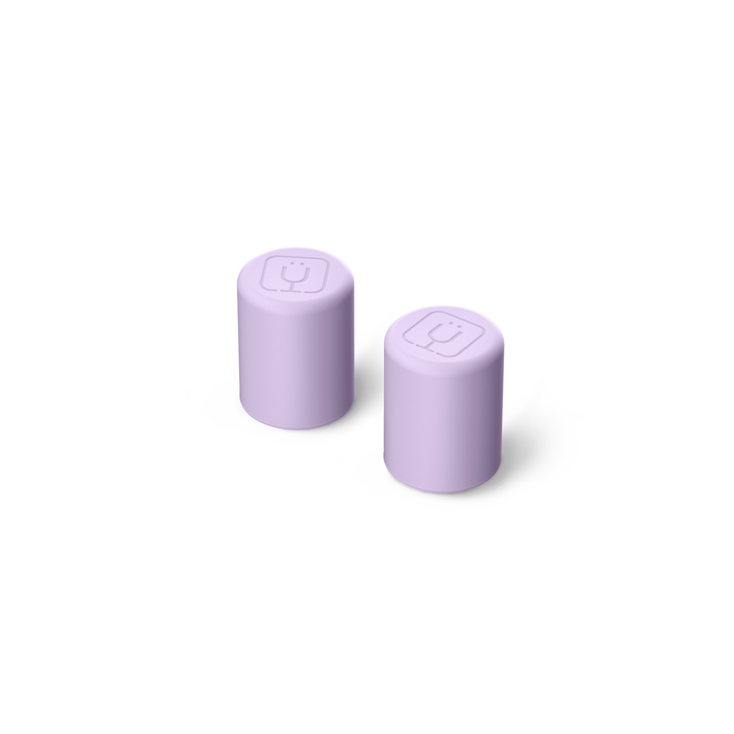 BrüMate Magnetic Straw Cover (2-Pack) - Lavender - View 1