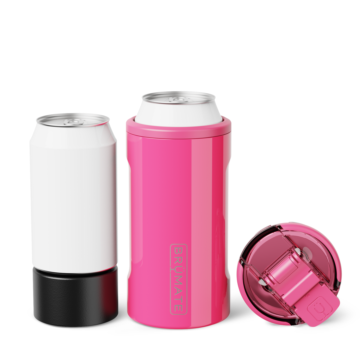 BrüMate Hopsulator Trio v2 - Neon Pink - View 1
