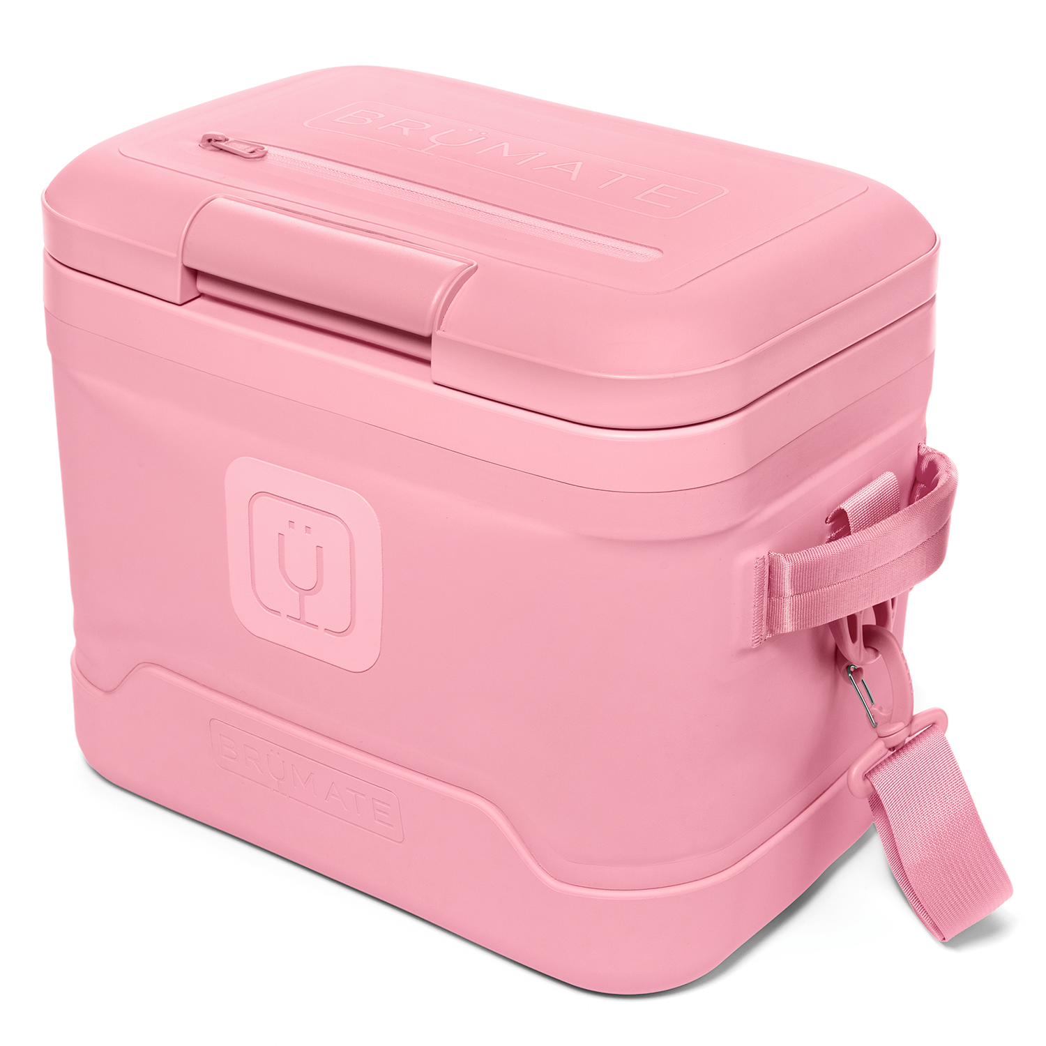 BrüMate MagPack 12-Can Shoulder Sling Soft Cooler - Primrose - Front View