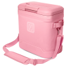 BrüMate MagPack 18-Can Shoulder Sling Soft Cooler - Primrose - Front Strap View