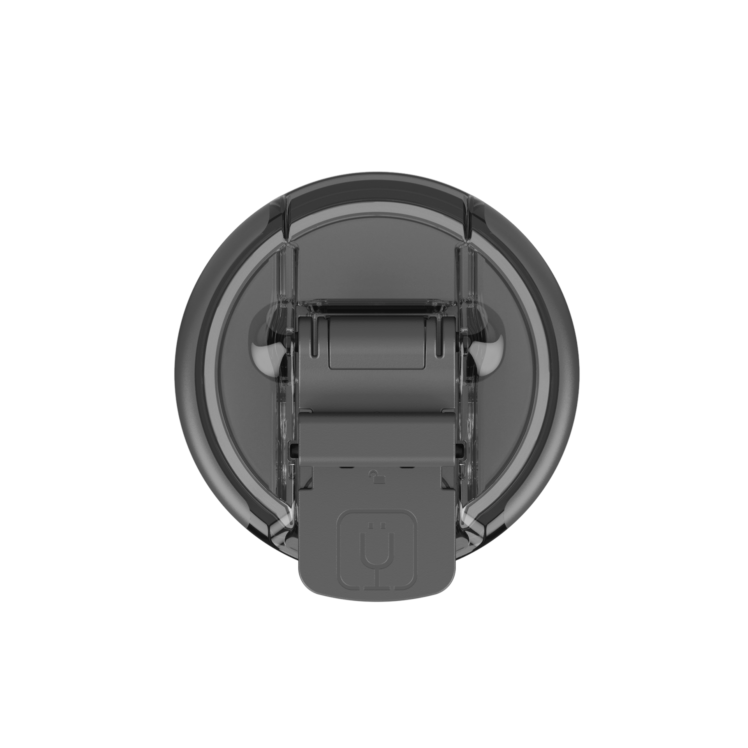 BrüMate Hopsulator Slim OctaLock™ Lid - Black Stainless - View 1