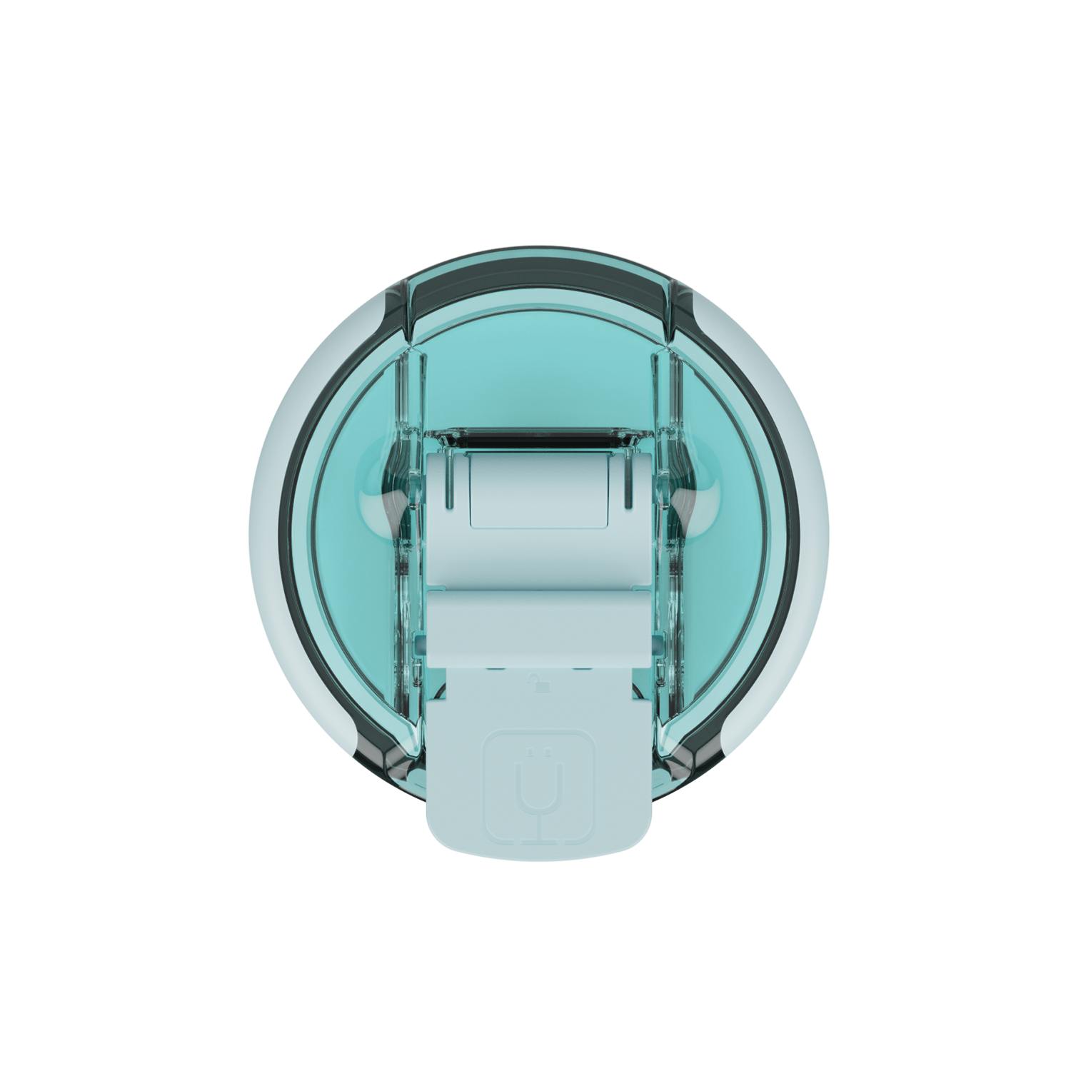 BrüMate Hopsulator Slim OctaLock™ Lid - Blue Agave - View 1