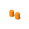 BrüMate Magnetic Straw Cover (2-Pack) - Clementine - View 1
