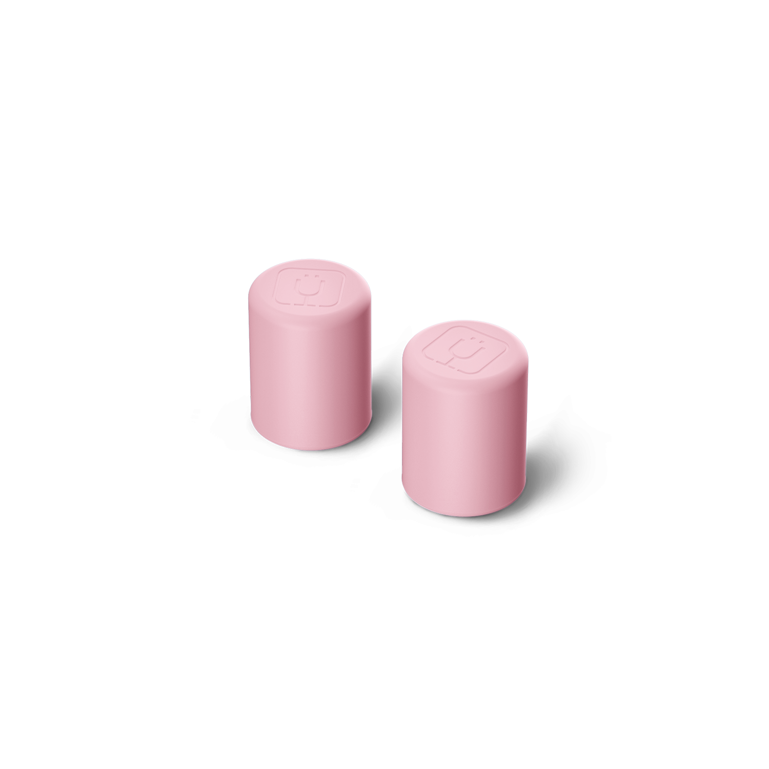 BrüMate Magnetic Straw Cover (2-Pack) - Petal Pink - View 1