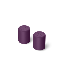 BrüMate Magnetic Straw Cover (2-Pack) - Plum - View 1