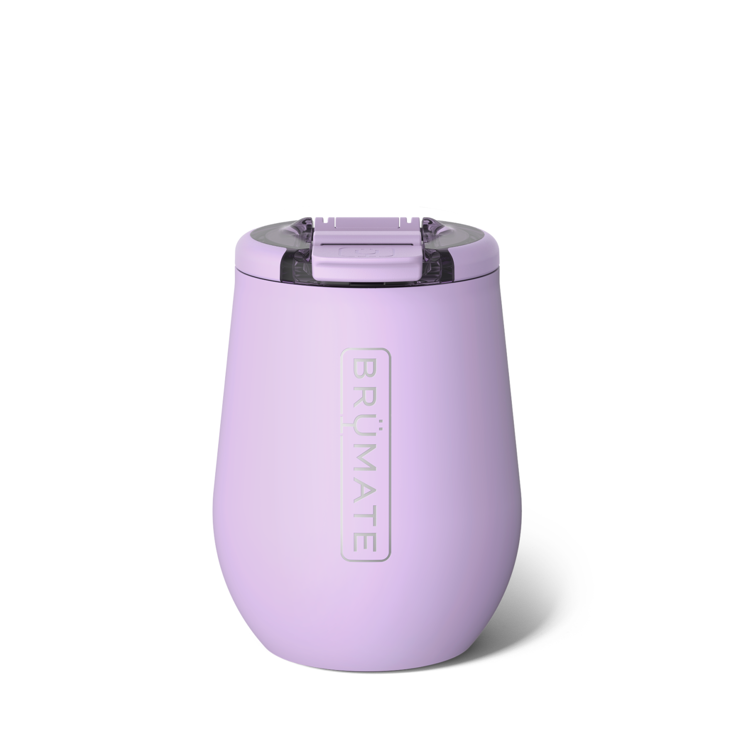BrüMate Uncork'd 14oz Wine Tumbler - Lavender - View 1