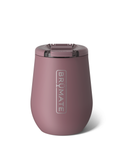 BrüMate Uncork'd 14oz Wine Tumbler - Rose Taupe - View 1