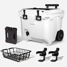 BrüMate BrüTank 35-Quart Ultimate Day Trip Cooler Bundle - Ice White - View 1