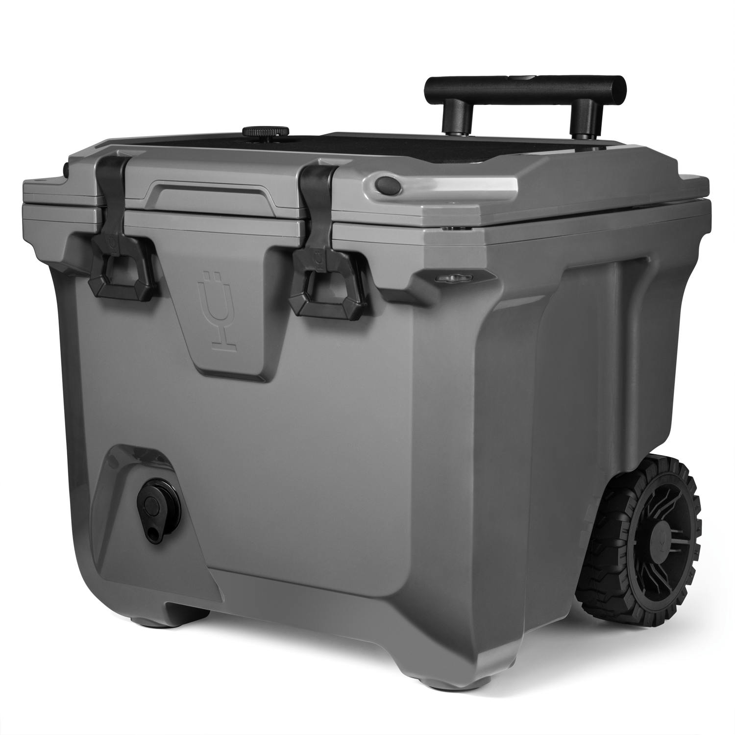 BrüMate BrüTank 35-Quart Rolling Cooler - Charcoal - View 1