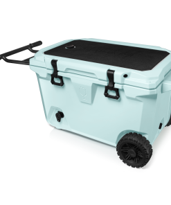 BrüMate BrüTank 55-Quart Rolling Cooler - Blue Agave - View 2