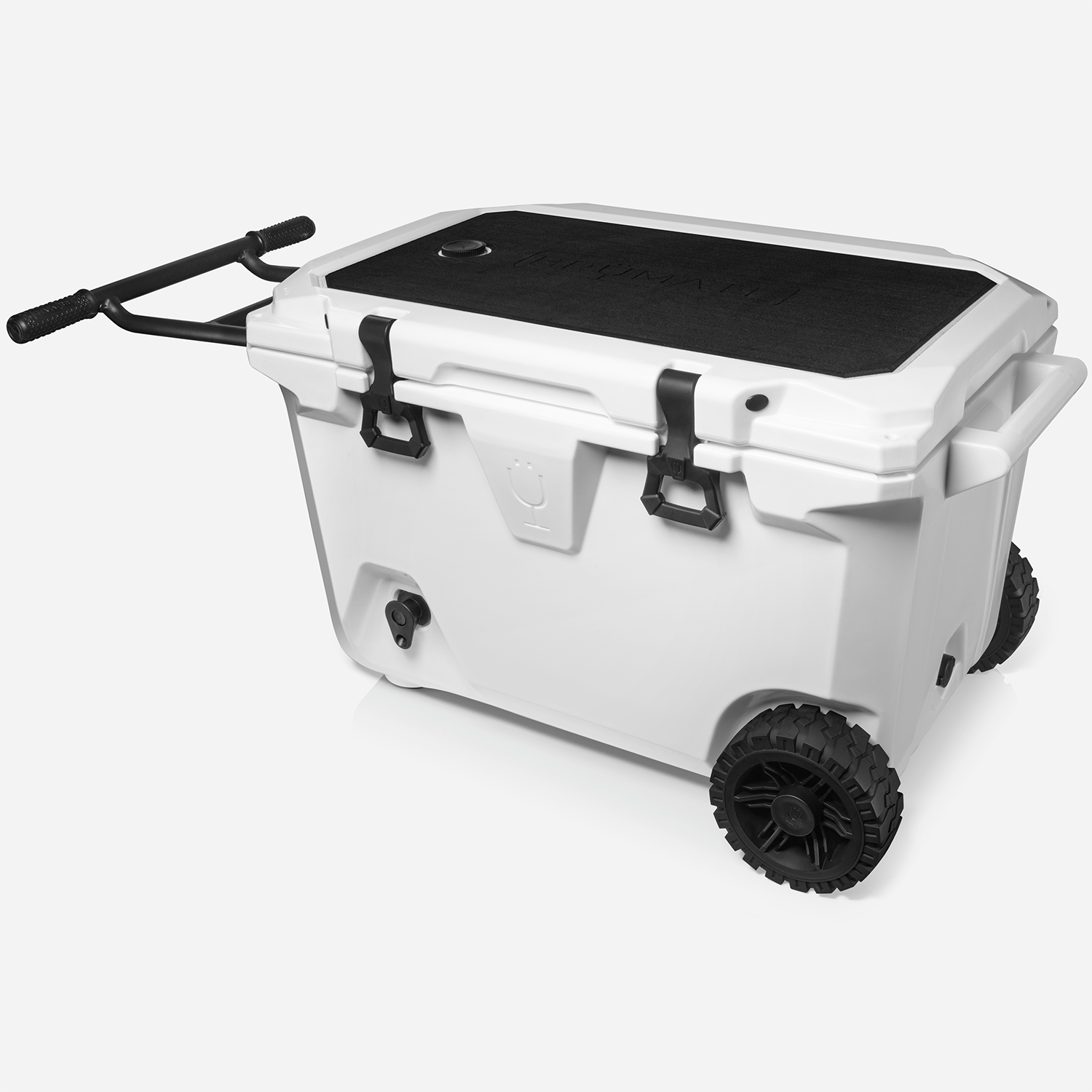 BrüMate BrüTank 55-Quart Rolling Cooler - Ice White - View 2