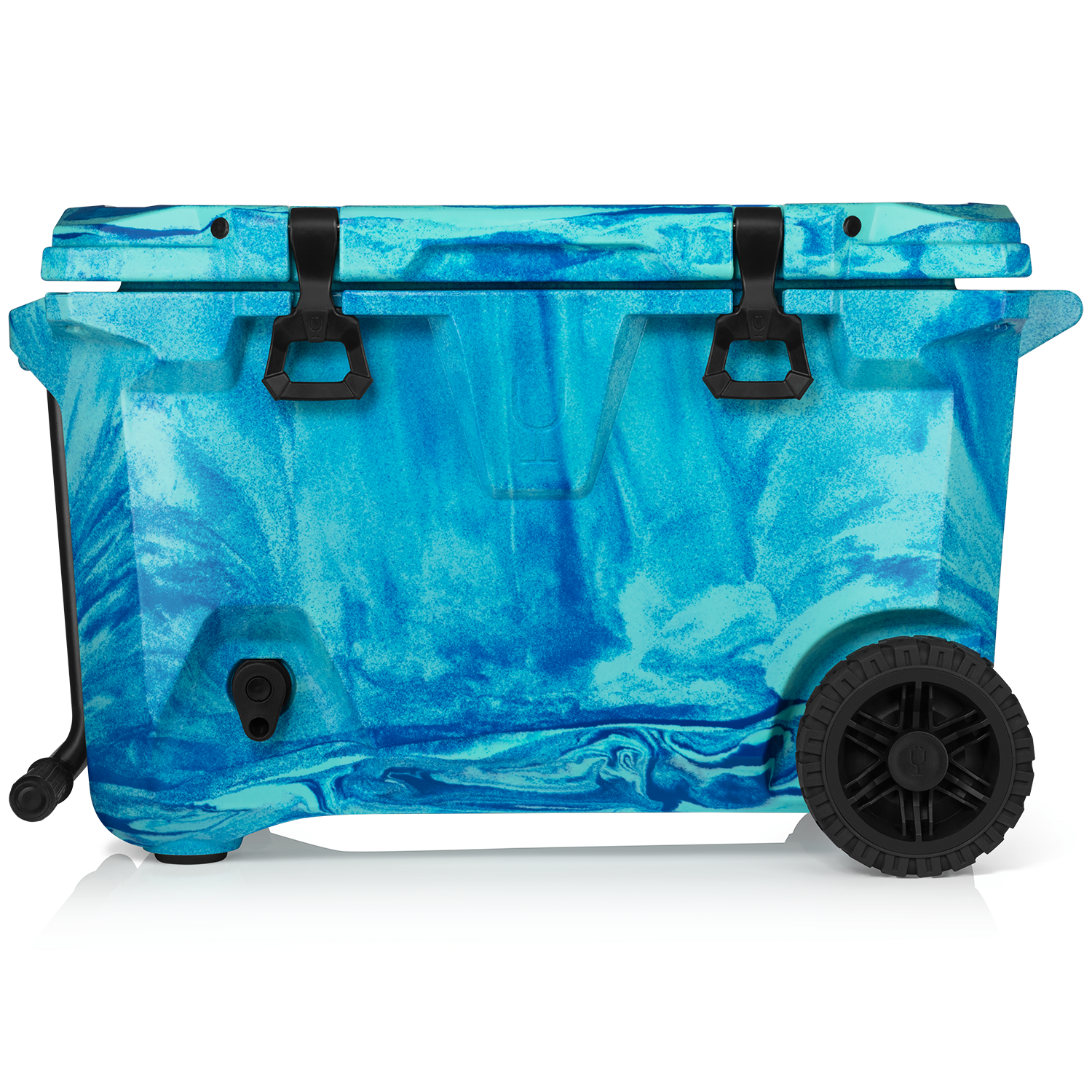 BrüMate BrüTank 55-Quart Rolling Cooler - Ocean Swirl - View 1