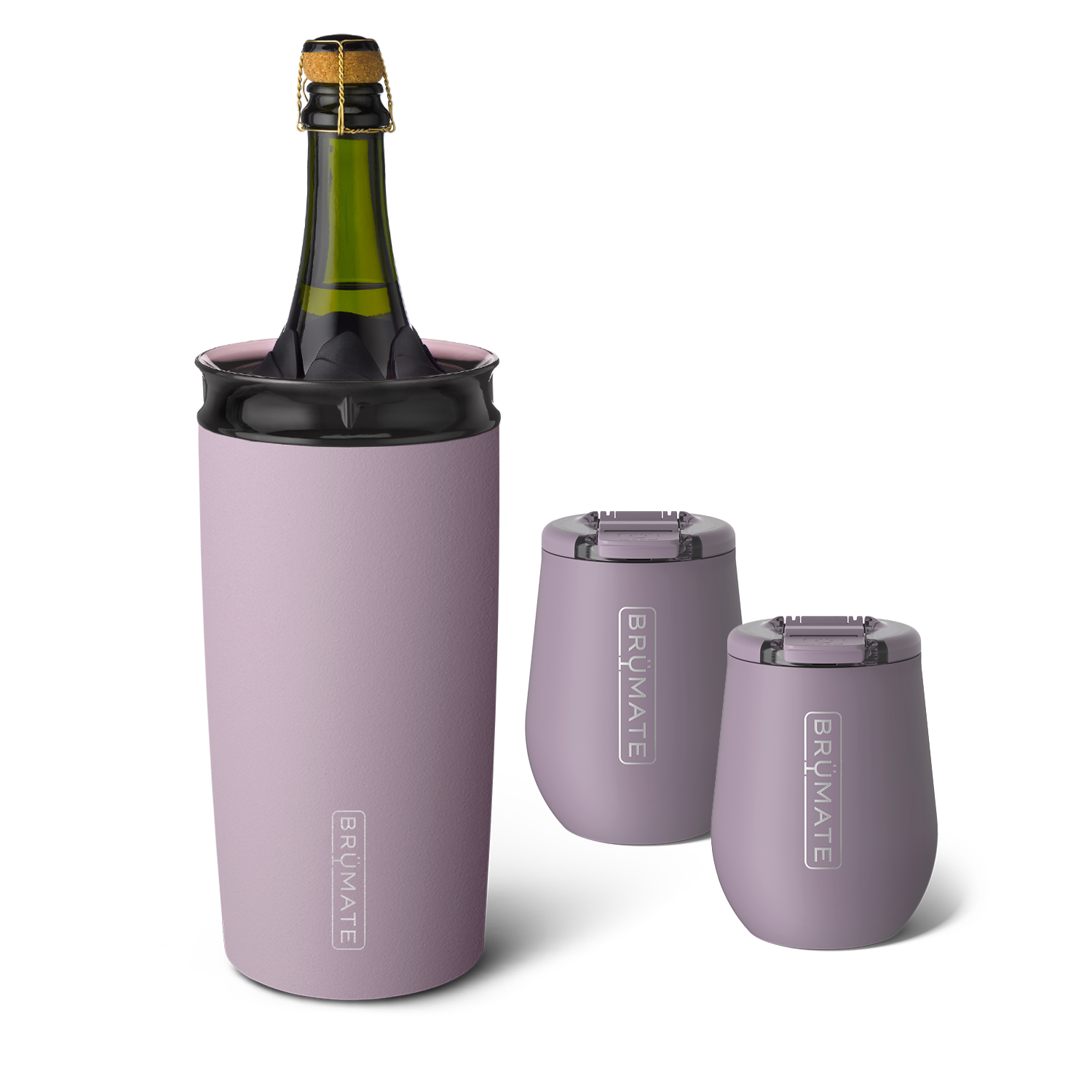 BrüMate Togosa + Uncork'd Bundle 49oz Chiller Pitcher - Lilac Dusk - View 1