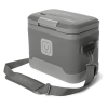 BrüMate MagPack 12-Can Shoulder Sling Soft Cooler - Graphite - Front Strap View