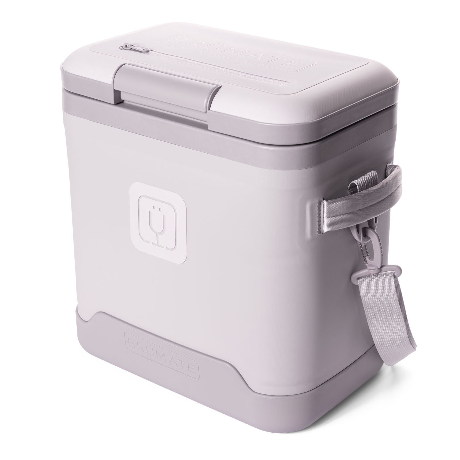 BrüMate MagPack 18-Can Shoulder Sling Soft Cooler - Lilac - Front View
