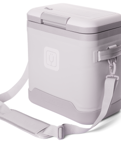 BrüMate MagPack 18-Can Shoulder Sling Soft Cooler - Lilac - Front Strap View