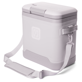 BrüMate MagPack 18-Can Shoulder Sling Soft Cooler - Lilac - Front Strap View