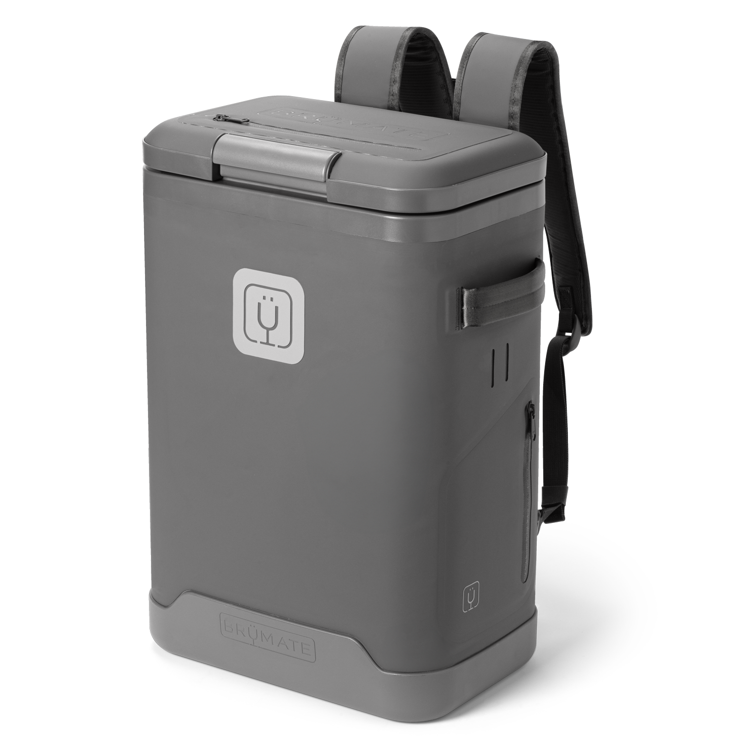 BrüMate MagPack 24-Can Backpack Soft Cooler - Graphite - Hero View