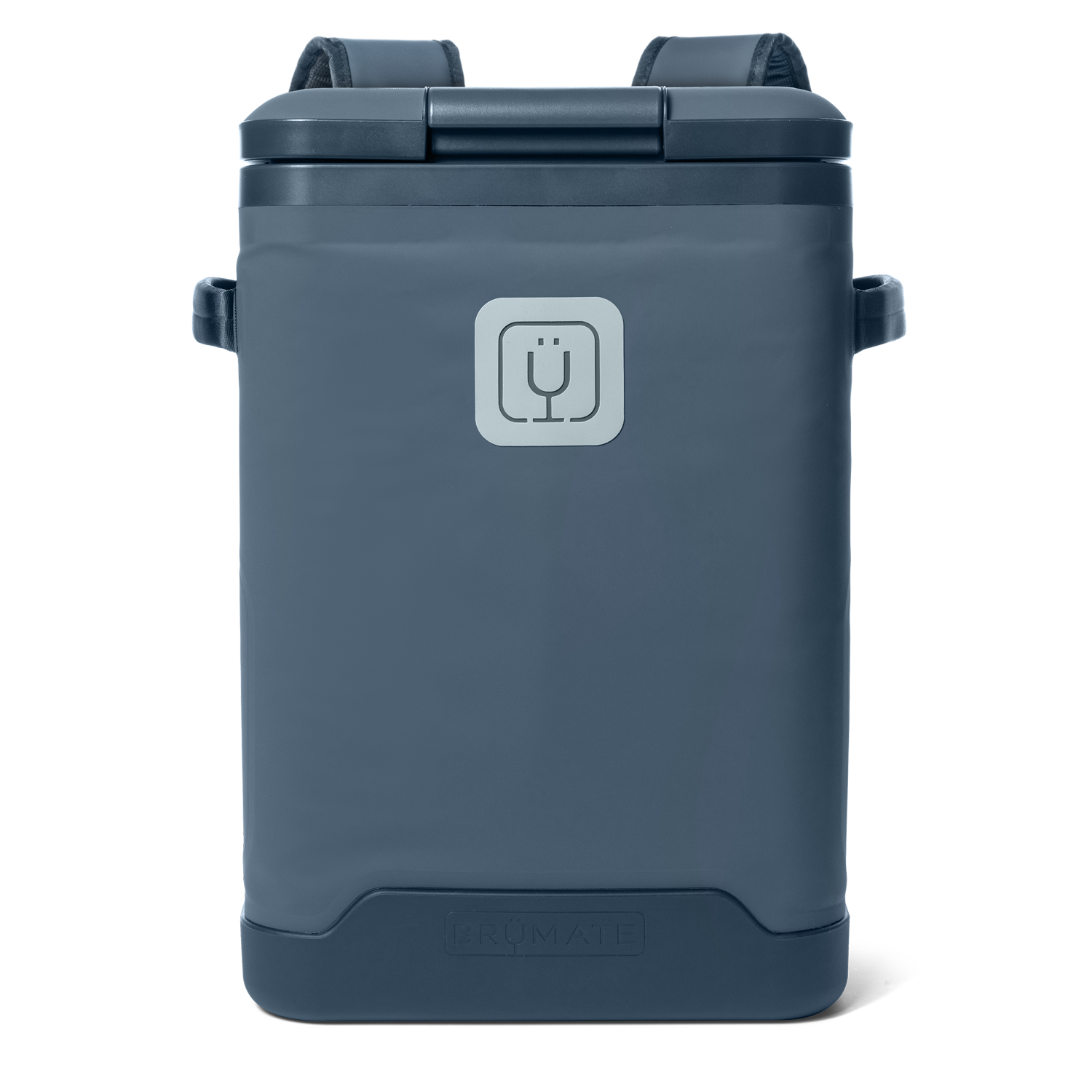 BrüMate MagPack 24-Can Backpack Soft Cooler - Nightfall Blue - Front View